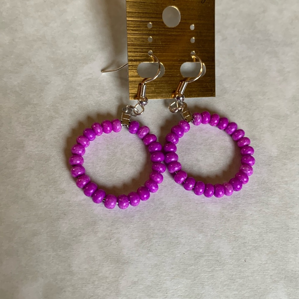 Beaded earrings